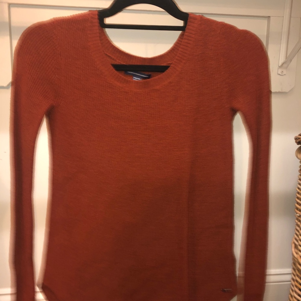 American Eagle Burnt Orange Sweater